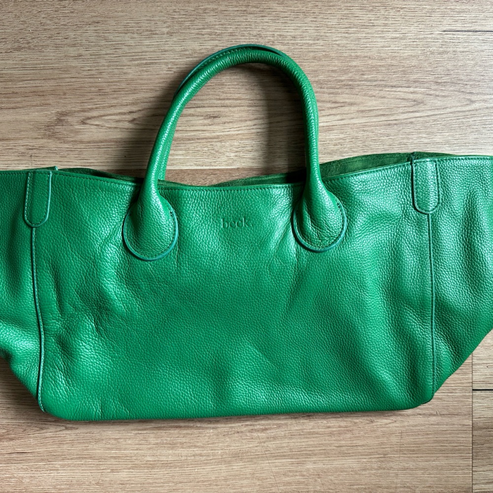Beck Bag Tote- Envy-Kelly Green - Medium